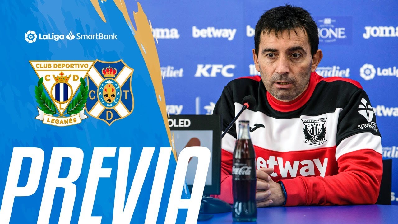 🎙Previa de Asier Garitano #LeganésTenerife