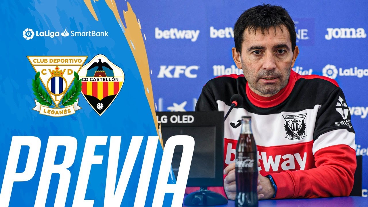 🎙Previa de Asier Garitano #LeganésCastellón