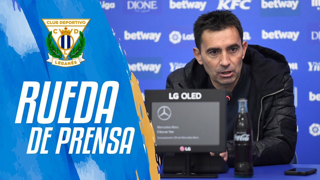 📹 RUEDA DE PRENSA | Asier Garitano #LeganésTenerife