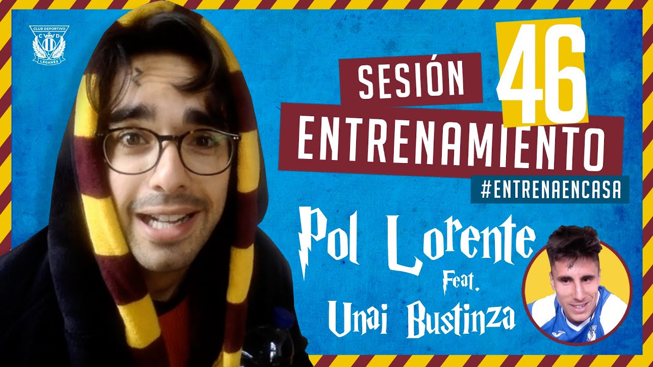 Sesión 46 de entrenamiento con el preparador físico del C.D. Leganés #EntrenEnCasa