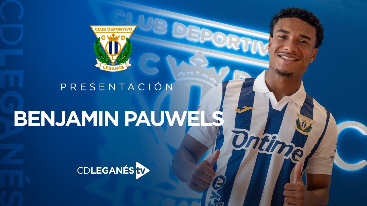 📹🎙️ Presentación de Benjamin Pauwels como nuevo jugador del C.D. Leganés