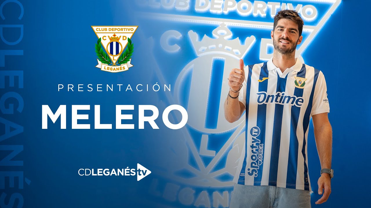 📹🎙️ Presentación de Gonzalo Melero como nuevo jugador del C.D. Leganés