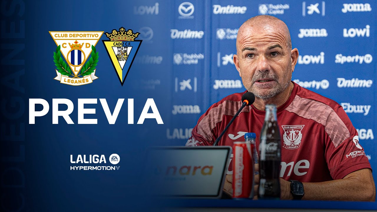 📹🎙️ Rueda de prensa de Paco López previa al #LeganésCádiz