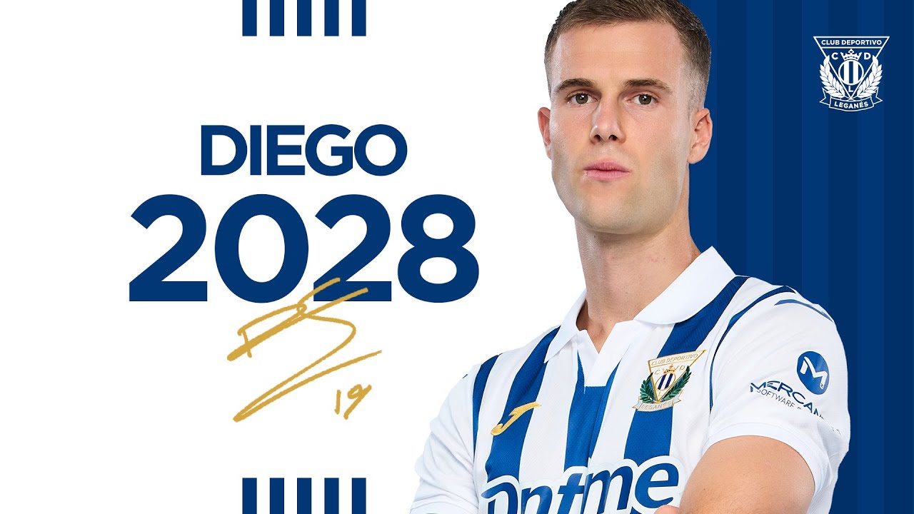 🫱🏻‍🫲🏼 El C.D. Leganés y DIEGO GARCÍA amplían su vinculación hasta 2028