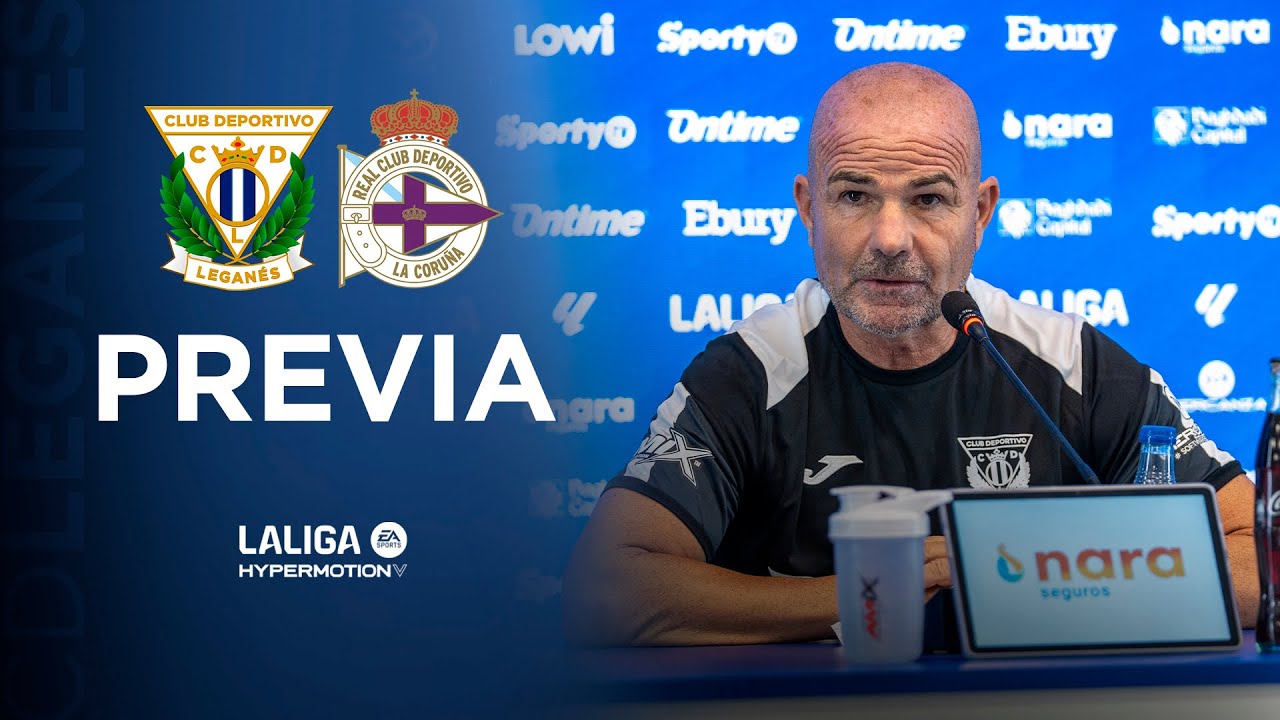 📹🎙️ Rueda de prensa de Paco López previa al #LeganésDépor