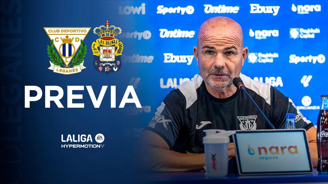 📹🎙️ Rueda de prensa de Paco López previa al #LeganésLasPalmas
