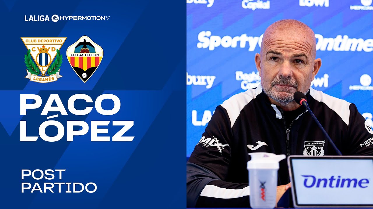 📹🎙️Paco López: "No hemos estado bien, no es la versión que queremos ver"