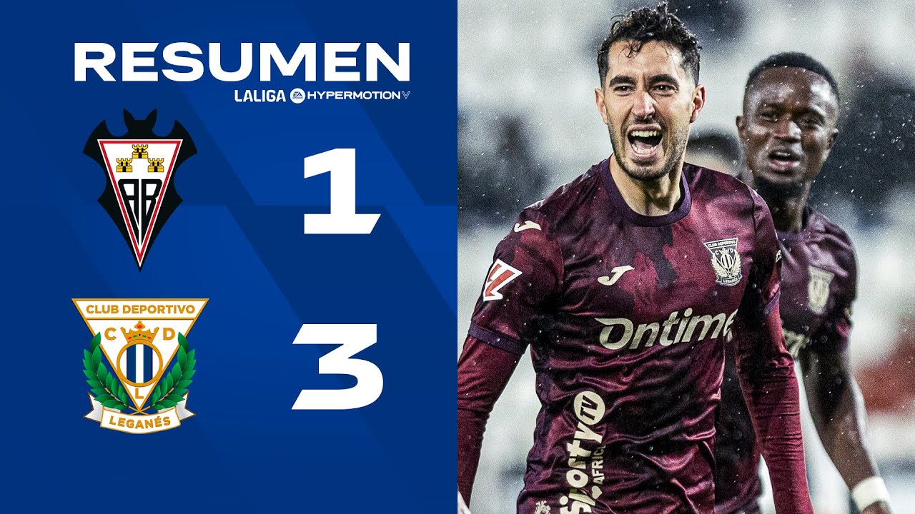 📹 RESUMEN | Albacete Balompié 1-3 CD Leganés | J20 | LALIGA Hypermotion