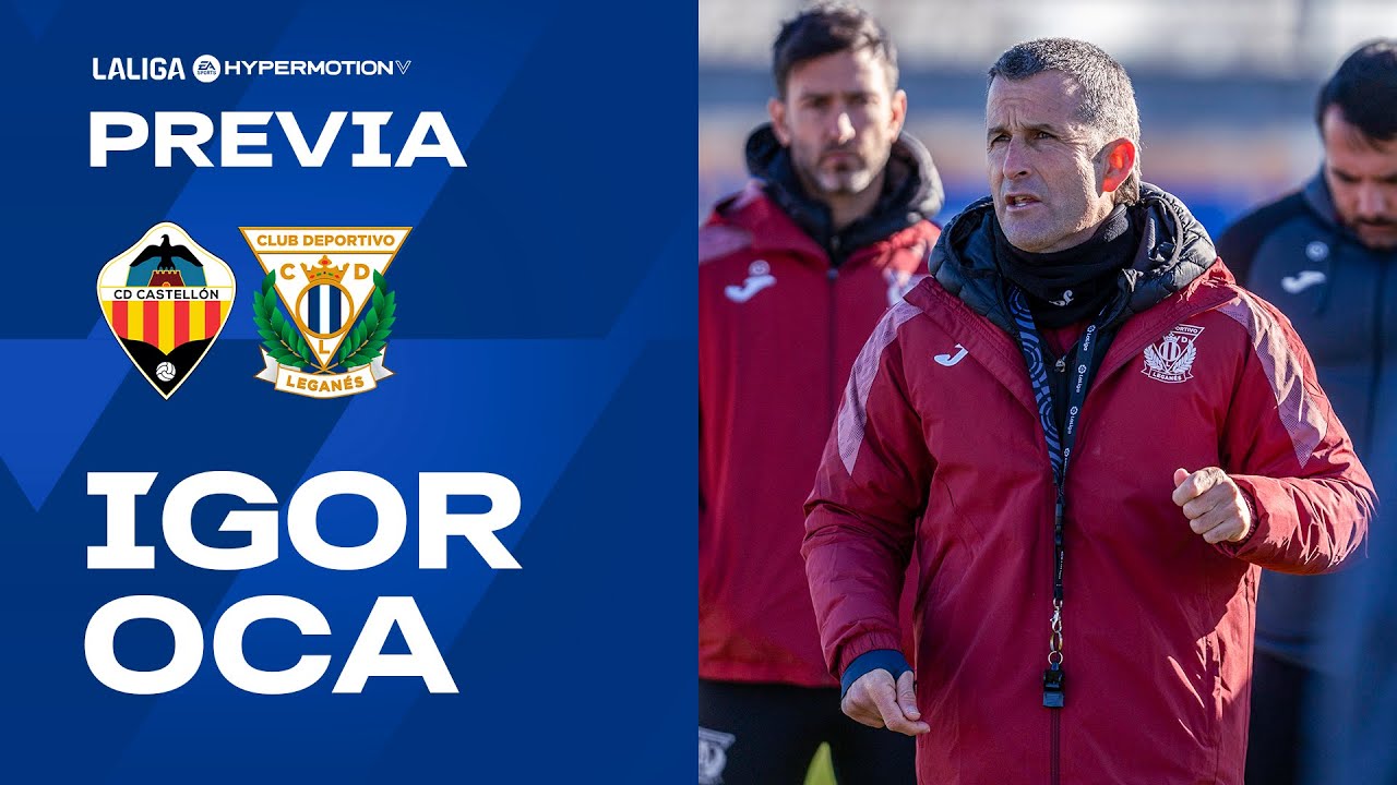 📹🎙️ Rueda de prensa de Igor Oca previa al #CastellónLeganés