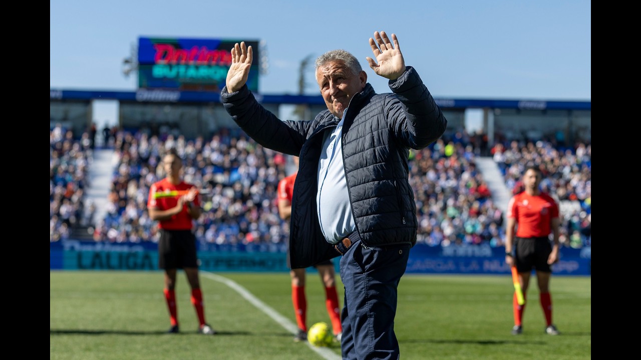 🎥 Roque Gutiérrez vive su último partido como empleado del C.D. Leganés