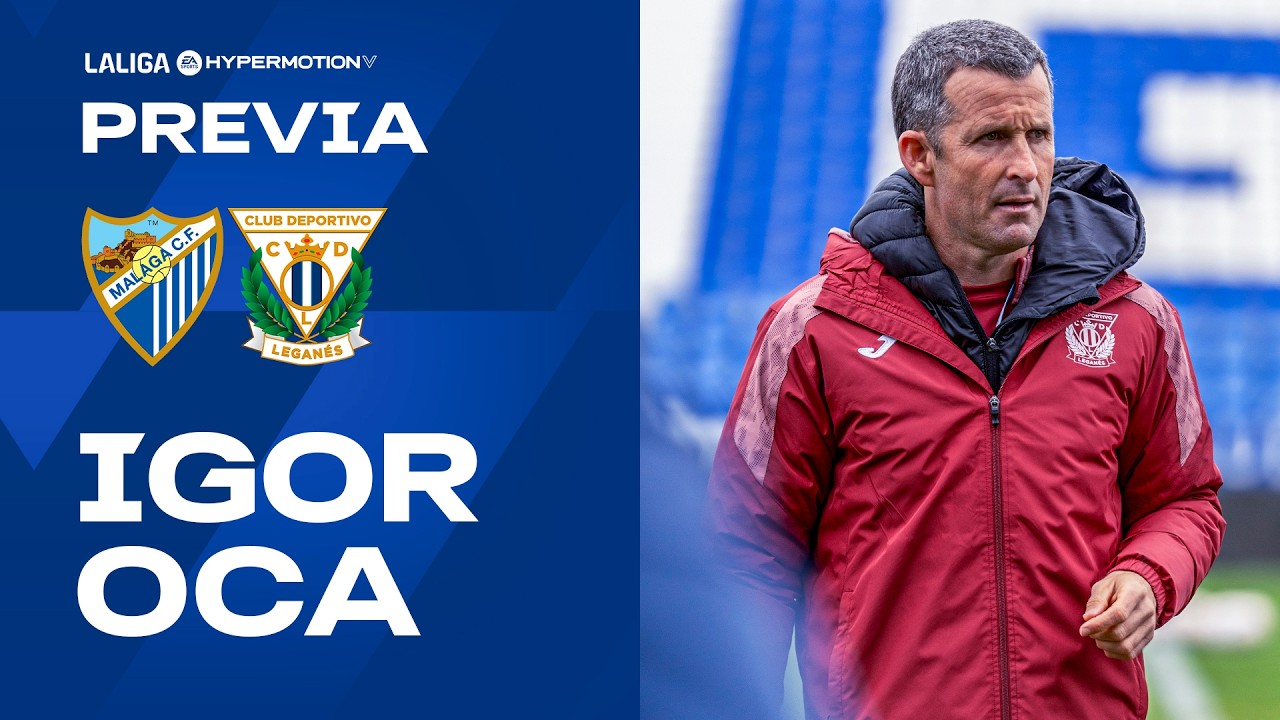 📹🎙️ Rueda de prensa de Igor Oca previa al #MálagaLeganés