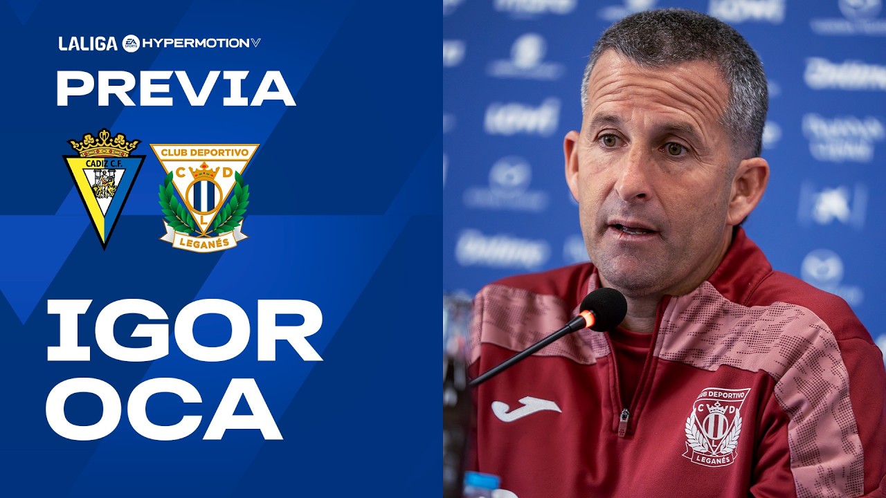 📹🎙️ Rueda de prensa de Igor Oca previa al #CádizLeganés