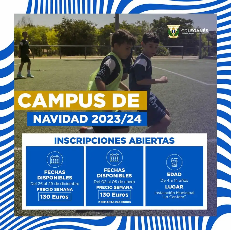 Campus NAVIDAD C.D. Leganés 2023